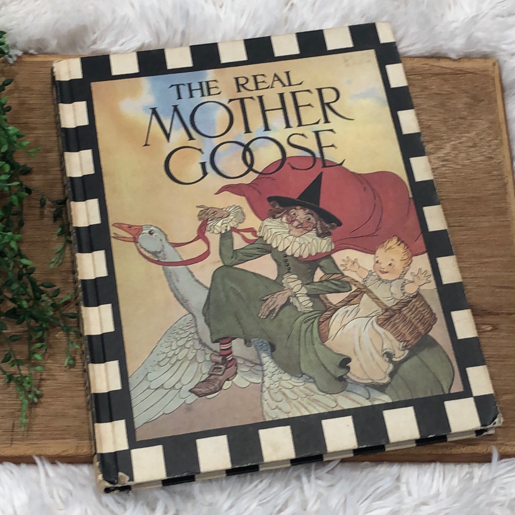 Vintage 1967 Mother Goose Book